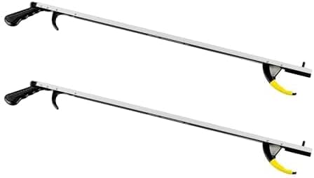 Cubii Health Reacher, Standard, 26", Reacher Tool, Lightweight Trash Picker Grabber & Garden Nabber, Handy Aluminum Picker Up Tool & Reaching Claw, Portable Reaching Assist & Dressing Tool, 2/PK