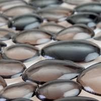 SlipX Solutions Non Slip Pebble Bath Mat for Shower & Bathtub 38x17 | River Rock Look | Accupressure | Massage Bath Mats for Tub | 188 Suction Cups | Machine Washable, Bronze Pebbles