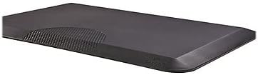 Safco Anti-Fatigue Mat, 20" x 30", Reduces Fatigue, Increases Comfort, Durable Self-Skinning Polyurethane for Home & Office, Black
