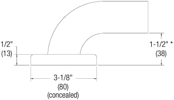 Commercial Grab Bar Bundle for Commercial and Residential Restrooms- 1.5" Diameter - 18", 36", 42" - ADA Compliance - Pack of 6