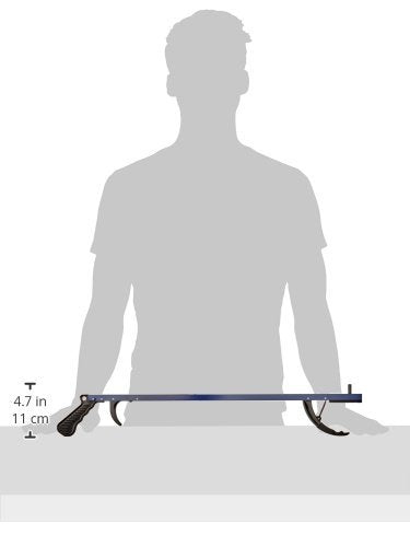 Sammons Preston Reacher, Blue, 26 Inch, Grabber Reacher Tool, Lightweight Trash Picker Grabber & Garden Nabber, Aluminum Pick Up Tool & Reaching Claw, Portable Reaching Assist & Dressing Tool, 2 Pack
