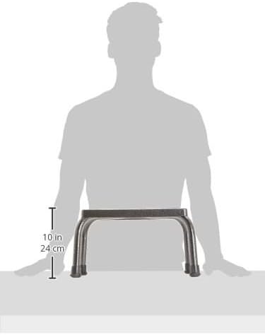 Drive Medical 13030-1SV Step Stool, Silver Vein