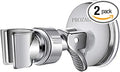 Adjustable Shower Head Holder, Bathroom Suction Cup Bracket for Handheld Shower, Removable Wall Mount (Silver-2)