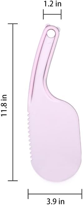 2Pcs Long Bed Sheet Tucker Tools: This Set Includes Two Extended Tools to Help You Tuck in Your Sheets and Make Changing Bedsheets A Breeze.(Pink)