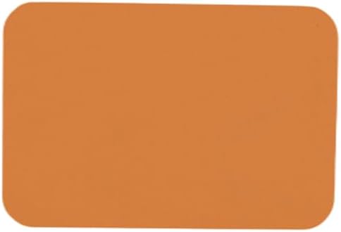 TYUU Bathroom Mat Quick Dry, Bathroom Rugs Non Slip Washable Thin Absorbent Bath Mat Fits Under Door Bathroom Floor Mat Perfect for Bath, Shower, or Sink 16"x24" Orange