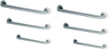 Commercial Grab Bar Bundle for Commercial and Residential Restrooms- 1.5" Diameter - 18", 36", 42" - ADA Compliance - Pack of 6