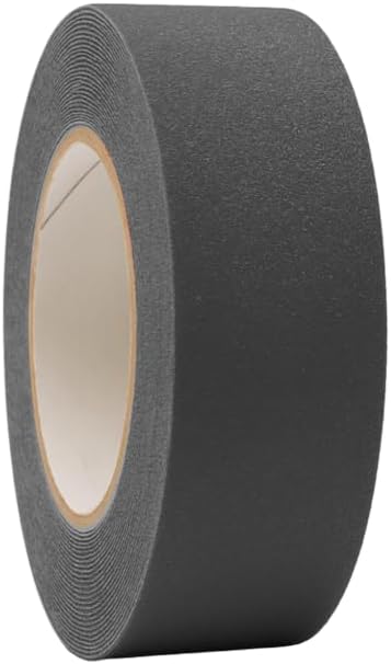 WOD Heavy Duty Anti Slip Tape Black - 2 inch x 60 ft. Non Skid Treads Weather Proof Indoor/Outdoor Traction Tape for No Slip Stairs ASTC32