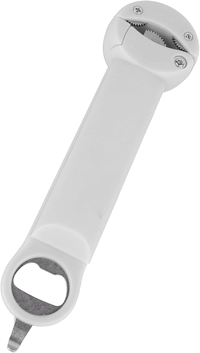 Yinhing Screwer Stainl Stainless Steel Bottle Opener 3 in Multifunctional Retractable Screw Opener Ergonomic Non Slip Design for Easy Opening Beige (Beige)