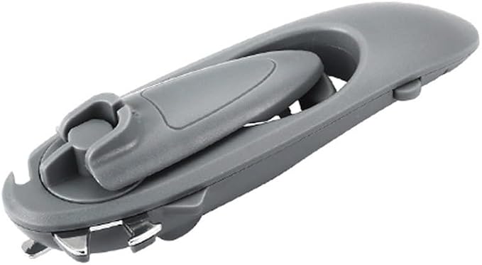Manual Can Opener, Smooth Edge Cutter, 420J2 Stainless Steel, Safe Lid Removal, Multi-Function Bottle Opener for Kitchen and Outdoor(gray)