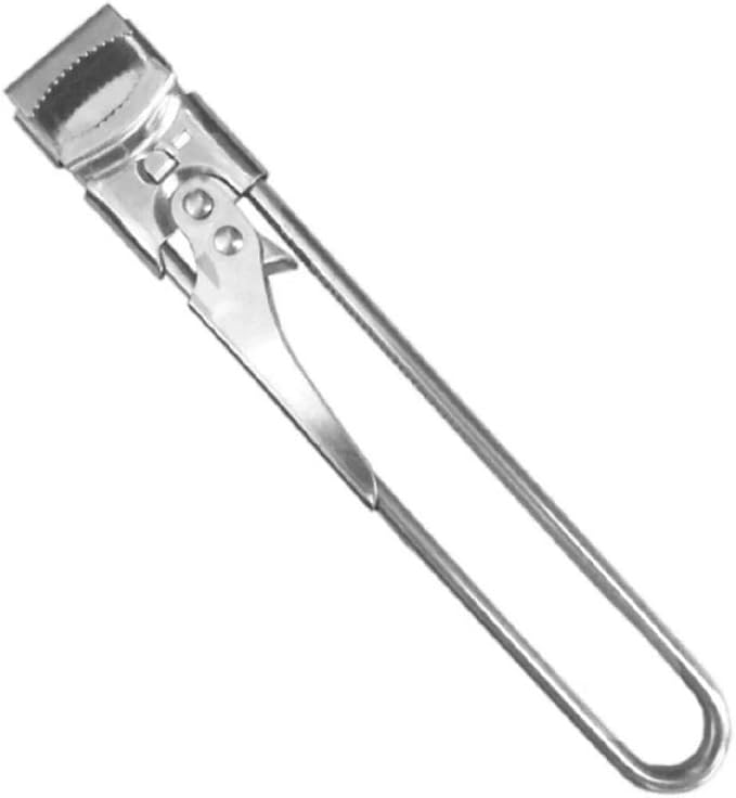 Stainless Steel Can Opener–Multifunction Adjustable Jar Lid Gripper Kitchen Tool