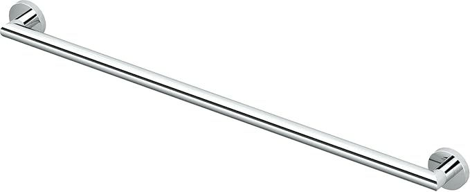 Gatco 966 Glam 36" Grab Bar, Chrome/ADA Compliant Safety Stainless Steel Grab Bar for Bathroom