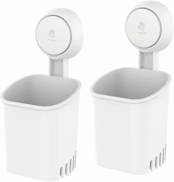 LEVERLOC Shower Grab Bars & Toothbrush Holder