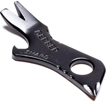 Gerber Gear Shard Keychain - Multitool Keychain with Bottle Opener, Screwdriver, and Wire Stripper - EDC Gear and Equipment - Black