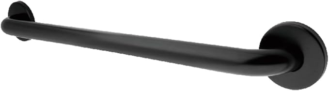 Kingston Brass DR114240 Americana 24" Grab Bar, 1-1/4" Diameter, Matte Black