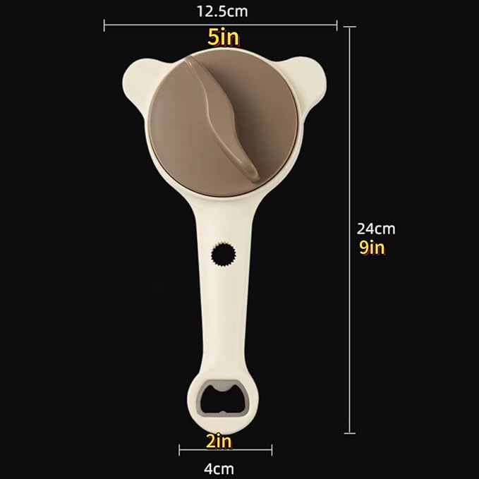 2026 New 4-in-1 Retractable Jar & Bottle Opener - Adjustable Stainless Steel Lid Remover Tool, Fits 1’‘-3.5’’ Jars Bottles Cans with Ergonomic Handle & Magnetic Base (1PC)