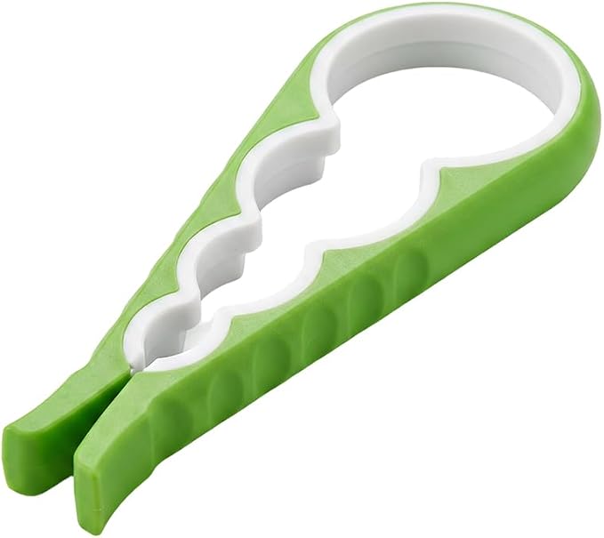 Jar Opener Bottle Opener and Can Opener for Weak hands, 2026 New Jar Opener for Canning Lids, Multifunctional Can Bottle Jar Lid Opener for Seniors (Green)