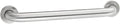Amazon Basics Bathroom Safety Grab Bar, 18 Inch Length, 1.5 Inch Diameter, Handicap Handle, Bathtub and Shower Fall Prevention, Holds up to 500LBs, ADA Compliant, Brushed Stainless Steel