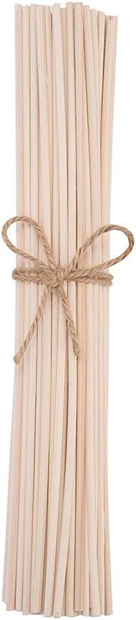 10inch Diffuser Replacement Sticks - 20 Pcs Aroma Reed Fragrance Sticks Refill for Home and Bathroom - Rattan Essential Oil Sticks for Scented Diffuser