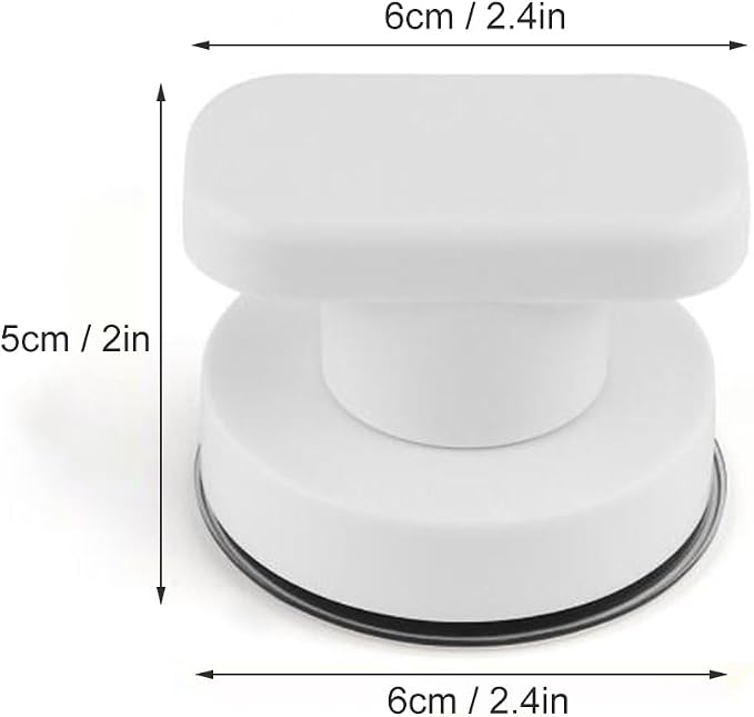 KAFENDA Strong Suction Cup Handle is Suitable for Glass Doors and Windows, as Well as cabinets. It Features a Seamless Installation, is Washable, and can be reused