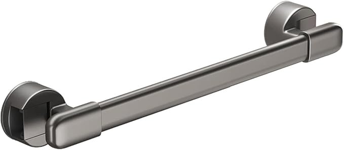 Suction Grab Bars for Showers，Bathroom Shower Grab Bar, Suction Cup Mount, Removable Shower Grab Bar, Suction Cup Grab Bar No Drilling Required, Gray