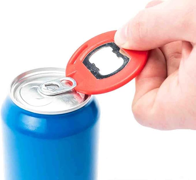 Jokari Universal Easy Open Multi Tool Pry Accessory for Drinks, Paint Cans, Household Fixtures and More. Durable Plastic Gadget Wedges, Pries and Opens Stuck Home Air Filter Covers, Lids or Latches