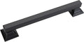 Joyrain Stainless Steel Square Grab Bar - ADA Compliant 500lb Weight Limit, 16/24/32 Inch Bathroom Safety Rail for Seniors & Disabled (Matte Black, 24 inch)