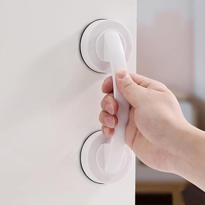 KAFENDA Strong Suction Cup Handle is Suitable for Glass Doors and Windows, as Well as cabinets. It Features a Seamless Installation, is Washable, and can be reused