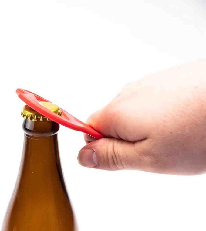 Jokari Universal Easy Open Multi Tool Pry Accessory for Drinks, Paint Cans, Household Fixtures and More. Durable Plastic Gadget Wedges, Pries and Opens Stuck Home Air Filter Covers, Lids or Latches