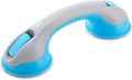 Suction Grab Bars for Shower, Safety Handle Support for Bathroom (1, Green, 12in)