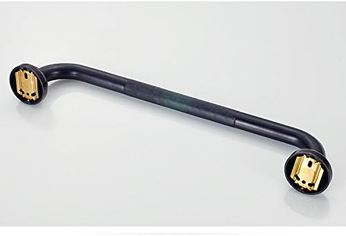 20-Inch Grab Bar Featuring Anti-Slip Handrail, Solid Brass, Oil Rubbed Bronze, Heavy-Duty Construction Armrest, Bathroom Bathtube Shower Safety Rail