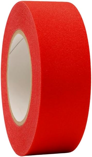 WOD Heavy Duty Anti Slip Tape Red - 2 inch x 30 ft. Non Skid Treads Weather Proof Indoor/Outdoor Traction Tape for No Slip Stairs ASTC32