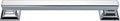 Joyrain Stainless Steel Square Grab Bar - ADA Compliant 500lb Weight Limit, 16/24/32 Inch Bathroom Safety Rail for Seniors & Disabled (Chrome, 24 inch)