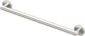 Gatco 974 Glam Wall Mounted 24" Grab Bar, Satin Nickel/ADA Compliant Safety Grab Bar for Bathroom