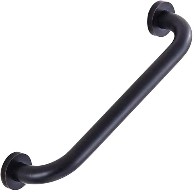 ELLO&ALLO Oil Rubbed Bronze Bathroom Shower Grab Bar, Home Care Bath Hardware (20 Inch)