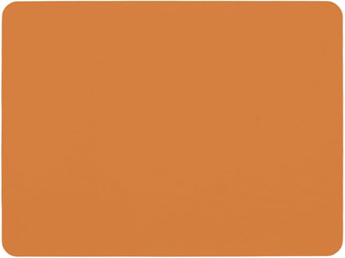 TYUU Bathroom Mat Quick Dry, Bathroom Rugs Non Slip Washable Thin Absorbent Bath Mat Fits Under Door Bathroom Floor Mat Perfect for Bath, Shower, or Sink 36"x48" Orange