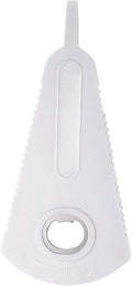 Adjustable Bottle Opener for Tight Lids, Multi-Function Lid Remover for Jars and Cans, Non-Slip Manual Jar Opener, Kitchen Tool for Stuck Lids, 7.64"x3.54"x0.79" (White)
