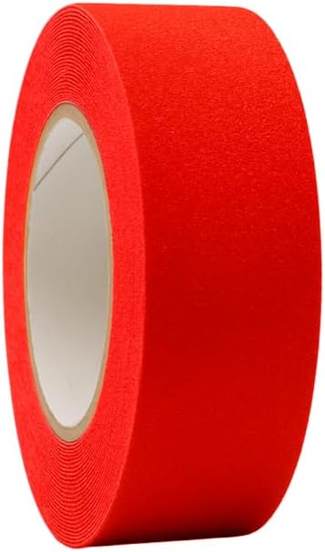 WOD Heavy Duty Anti Slip Tape, Fluorescent Red - 2 inch x 60 ft. Non Skid Treads Weather Proof Indoor/Outdoor Traction Tape for No Slip Stairs ASTC32
