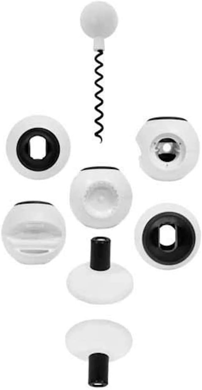 8 in 1 Multi-purpose Opener & Kitchen Tool (White) by All Open