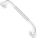 12 Inch Oil Rubbed White Shower Grab Bar w/Anti Slip Grip, ZUEXT Stainless Steel Bath Grab Bar,Bathroom Balance Bar, Wall Mount Safety Handrail Support, Handicap Injury Elderly Senior Assist Handle