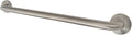 Kingston Brass DR114248 Americana 24-Inch x 1-1/4-Inch O.D. Stainless Steel Decorative Grab Bar in Brushed Nickel
