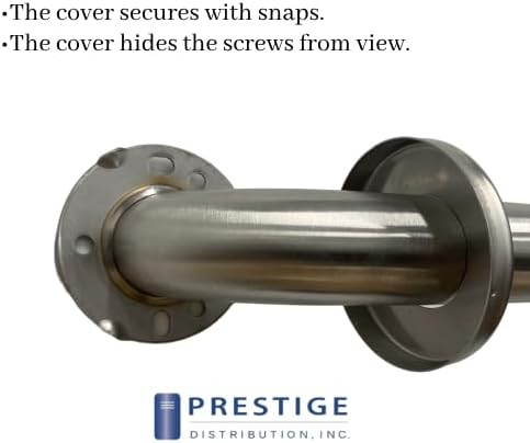 Commercial Grab Bar Bundle for Commercial Restrooms - ADA Compliance - 1.5" Diameter - 18", 36", 42" - Pack of 9