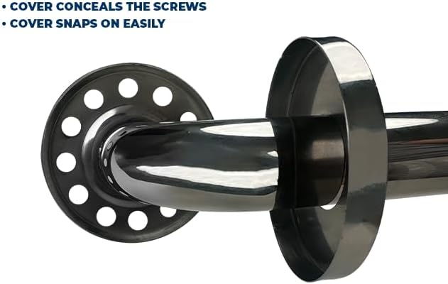 Grab Bar Bundle - ADA Compliance - 1.5" Diameter - 18", 36", 42" Lengths - Pack of 3 - Polished, Toilet Grab Bars for Commercial Restrooms and Grab Bars for Shower