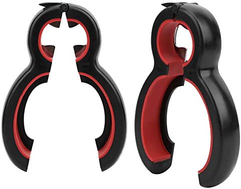 2Pcs 6‑In‑1 Can Opener Jar Opener Bottle Opener Multifunctional Bottle Opener Kitchen Handheld Gadgets