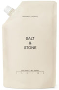Salt & Stone Body Wash with Antioxidants for Deep Moisture | For Women & Men, Sulfate, Paraben, & Dye Free, Leaving Skin Soft and Hydrated | Bergamot & Hinoki Refill 32 fl oz