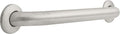 Franklin Brass (1-Pack) 18' ADA Grab Bar Concealed Screw Bathtub Handle Safety Grip in Stainless Steel 1-1/2' diameter Wall Mount Shower Assist Handicap 5618