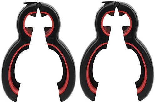 2Pcs 6‑In‑1 Can Opener Jar Opener Bottle Opener Multifunctional Bottle Opener Kitchen Handheld Gadgets