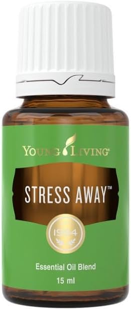Young Living Stress Away Essential Oil Blend | 15 ml | Sweet Lime & Vanilla Aromatherapy Oil for Diffusers, Massage & DIY Blends | Relaxing Fragrance for Home, Office & Everyday Aromatic Use