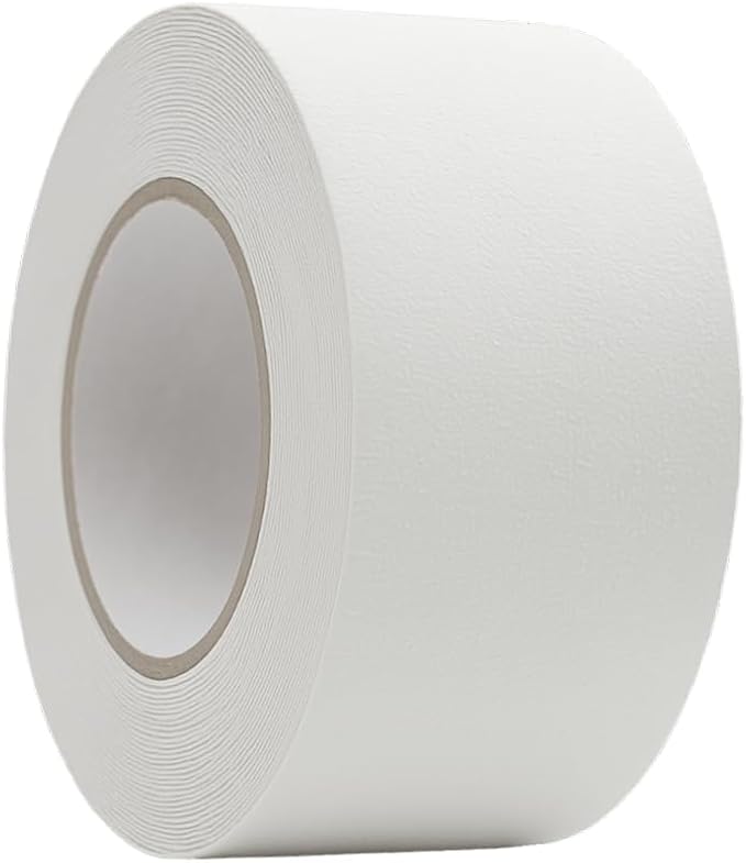 WOD Heavy Duty Anti Slip Tape White - 3 inch x 30 ft. Non Skid Treads Weather Proof Indoor/Outdoor Traction Tape for No Slip Stairs ASTC32