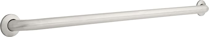 Franklin Brass (1-Pack) 42' Shower Grab Bar ADA Compliant Stainless Steel 450 lb Capacity Bathroom Safety Handle for Shower, Bathtub | Wall Mounted Balance Assist, Handicap Grip 5642