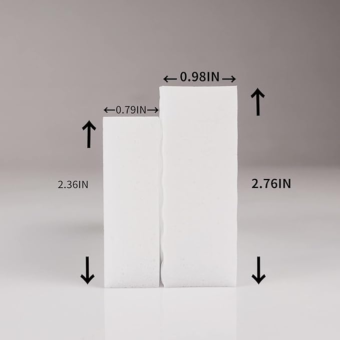 Magic Sponges Eraser,10 Pack Melamine Sponge in Bulk,2X Density,Long Lasting,Cleaning Sponge for Kitchen, Bathroom,Bathtub, Sink,Furniture, Wall Cleaner (White, 3.93x2.76x0.98in)
